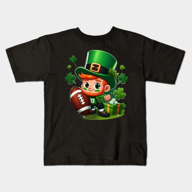 Saint Patrick's Day novelty clothes for Irish men or boys who love Ireland and Irish culture Kids T-Shirt by click2print